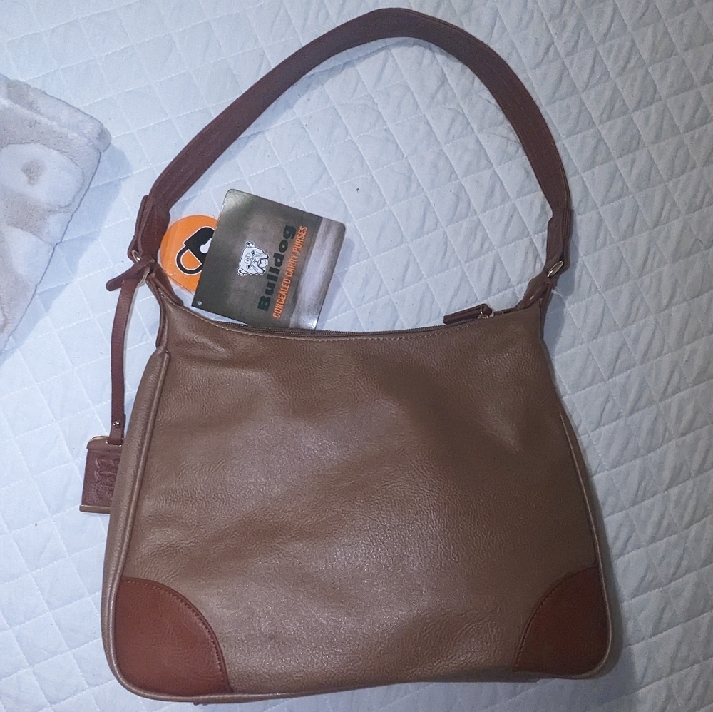 Bulldog CC Hobo Style Purse with holster